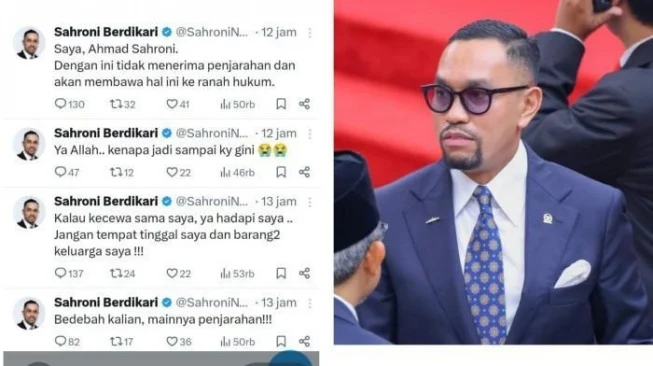 Kronologi Pemerasan Rp300 Juta terhadap Ahmad Sahroni oleh Pegawai KPK Palsu