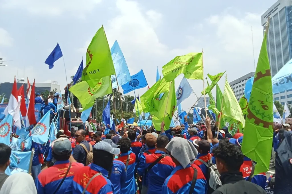 KSPI Alihkan Aksi Buruh ke Depan DPR RI, Bukan di Monas Bersama Presiden Prabowo