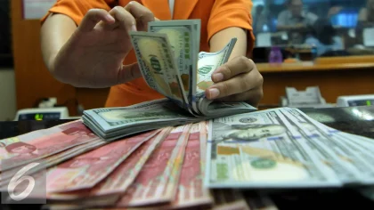 Kurs Rupiah Hari Ini Loyo, Naik Tipis 0,03% ke Rp17.280 per USD