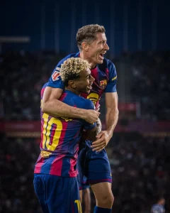 Lamine Yamal Cedera Usai Gol Penalti, Barcelona Tundukkan Celta Vigo dengan Kemenangan Tipis