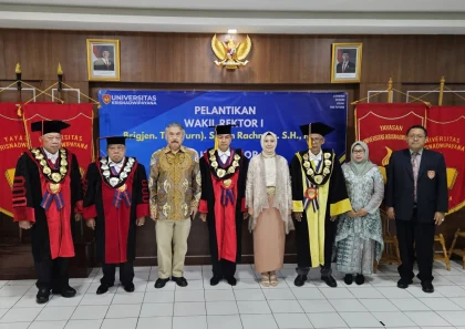 Lantik Wakil Rektor, UKI Perkuat Peran di Era Pendidikan Nasional