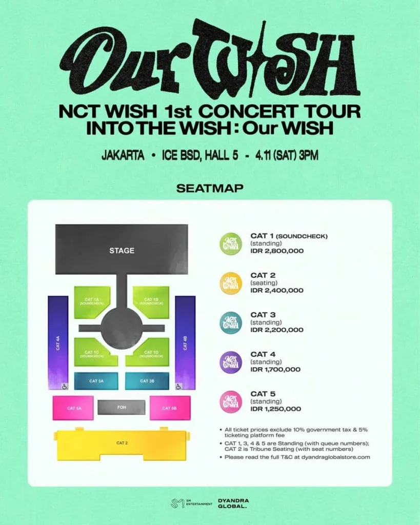 Link Beli Tiket Fanmeet NCT JNJM Jakarta 2026 & Daftar Harga Resmi