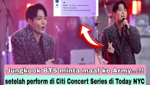 Live Kontroversial Jungkook BTS Akui Salah, Minta Maaf kepada Penggemar