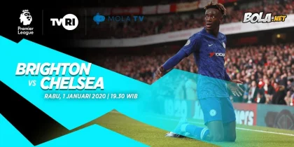 Live Streaming Brighton vs Chelsea di Liga Inggris 2026: Tonton via Vidio Jam 02.00 WIB