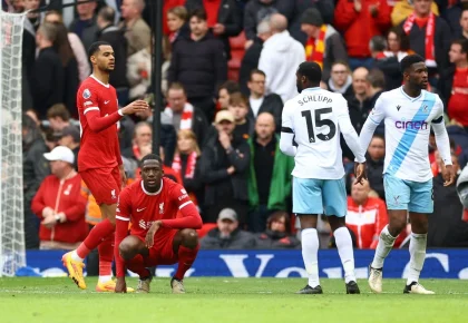 Liverpool vs Crystal Palace 3-1: The Reds Putus Rekor Buruk di Kandang Anfield