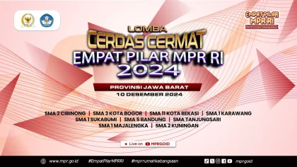 Lomba Cerdas Cermat Empat Pilar MPR RI 2026 di Lampung: Siti Fauziah Ajak Siswa Teladani Semangat Sai Bumi Ruwa Jurai