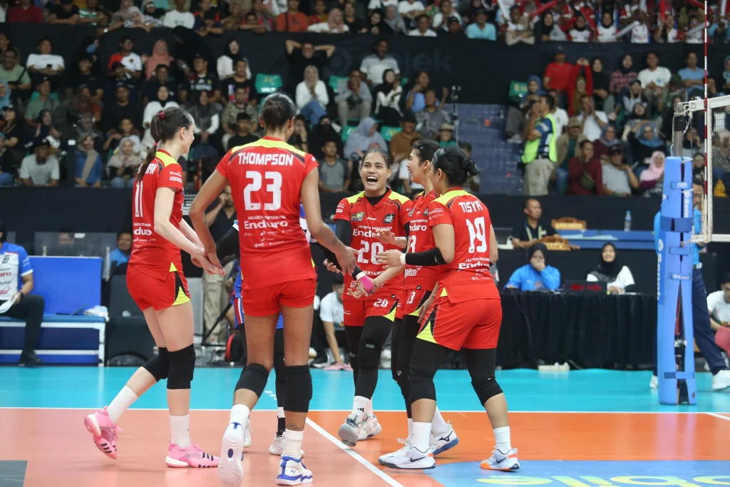 Manajemen Jakarta Pertamina Angkat Apresiasi Tinggi atas Prestasi Tim Voli Putri di Proliga 2026