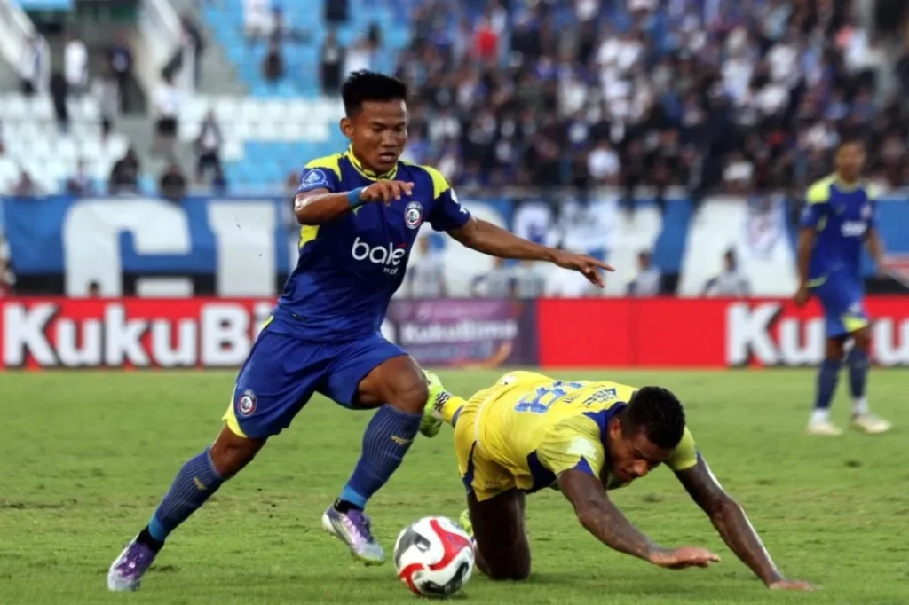 Marcos Santos Ungkap Kekecewaan Usai Arema FC Tahan Imbang Persib Bandung
