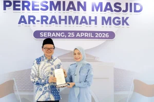 Masjid Al-Kautsar Dibuka, MGK Dorong Standar Baru hunian terintegrasi di Serang