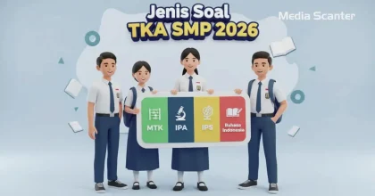 Menjelang H-3 TKA SMP Sederajat 2026, Simak Detail Jumlah Soal per Mata Pelajaran