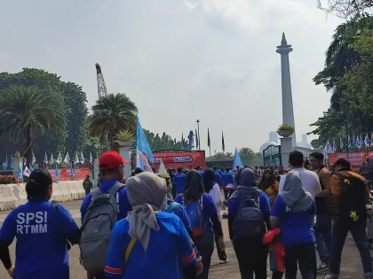 Monas Tutup Total pada May Day 2026, Buruh Harus Parkir di Area Khusus