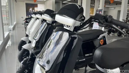 Motor Listrik Yadea Tembus 150 km, Sisa Baterai Tinggi Bikin Terkejut