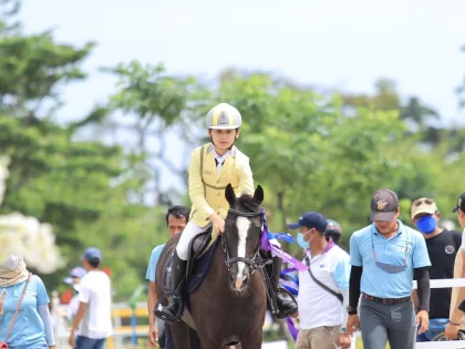 Nusrtdinov Zayan Fatih Raih Juara Tiga di Kejuaraan Berkuda Internasional Uzbekistan
