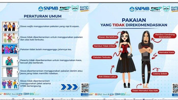 Panduan UTBK 2026 Lengkap: Aturan Pakaian, Dokumen Wajib, dan Tata Tertib yang Harus Diketahui Peserta