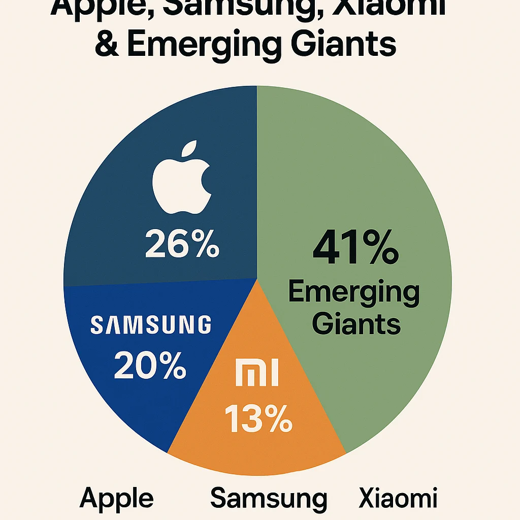 Pasar Smartphone Global Bergetar: Apple Depak Samsung, Xiaomi Terpuruk Terparah di 2025