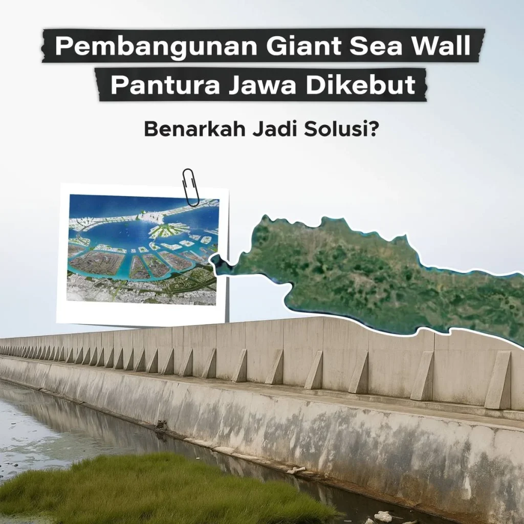 Pemerintah Siapkan Giant Sea Wall Bertahap Mulai Pantura, Fokus Pada Lingkungan dan Sumber Daya