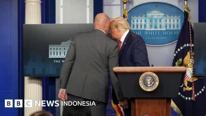 Penembakan White House: Trump Dievakuasi, Petugas Tertembak Saat Makan Malam Pers