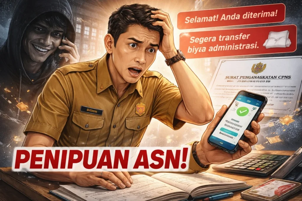 Penipuan Rekrutmen ASN di Gresik: 14 Korban Rugi Rp1,5 Miliar Akibat SK Palsu