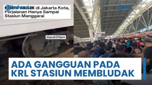 Penumpang KRL Keluhkan Sampah Menumpuk di Stasiun Jurangmangu, Bau Mengganggu Saat Hujan