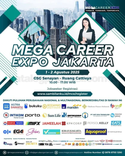 Penurunan PHK Kuartal I 2026, Pencari Kerja Berlomba di Mega Career Expo Jakarta