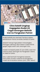 Perang Iran Menguras Stok Rudal Patriot AS hingga Titik Kritis