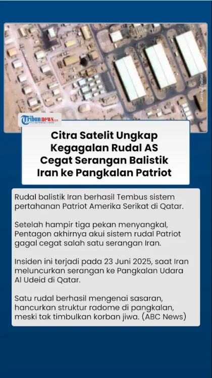 Perang Iran Menguras Stok Rudal Patriot AS hingga Titik Kritis