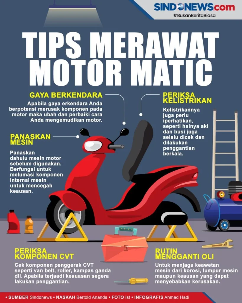 Perawatan Motor yang Jarang Dipakai: Tips Praktis Agar Tetap Prima