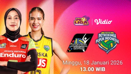 Pertamina Enduro Tumbangkan Phonska Plus 3-1, Raih Juara Putaran Pertama Final Four Proliga 2026