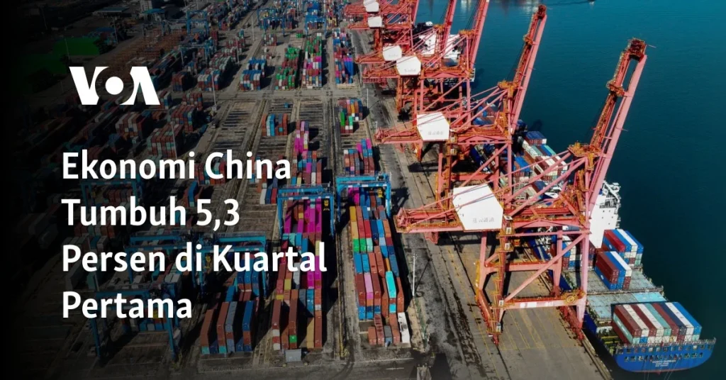 Pertumbuhan Ekonomi China 5% di Kuartal I 2026, Sinyal Ketahanan di Tengah Konflik Iran
