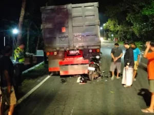 Petugas BPBD Makassar Meninggal Ditinggal Truk Tronton Saat Menuju Posko Darurat