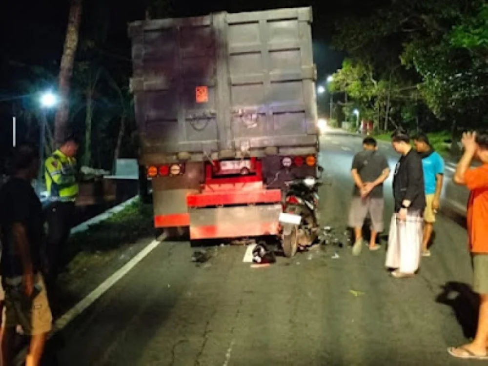 Petugas BPBD Makassar Meninggal Ditinggal Truk Tronton Saat Menuju Posko Darurat