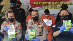 Polda Sumsel Tekan Narkoba: 163 Tersangka Diringkus dalam 18 Hari