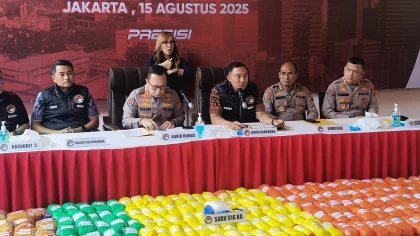 Polisi Gagalkan Jaringan Internasional Sabu Asal Iran, 4,8 Kg Disita di Pamulang