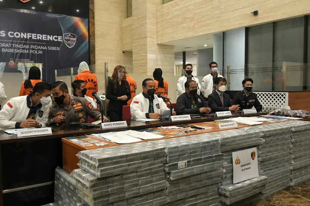 Polri dan FBI Ungkap Jaring Phishing Lintas Negara, 34.000 Korban WNI Teridentifikasi