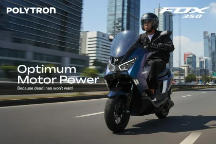 Polytron Fox 350 Tampil dengan Torsi 187 Nm dan Jarak Tempuh 130 Km, Spesifikasi Lengkap Terungkap