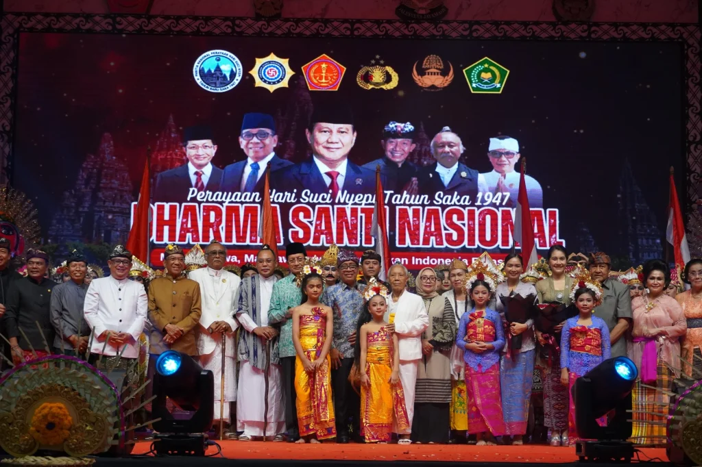 Prabowo Sambut Dharma Santi 2026, Tekan Persaudaraan Nasional