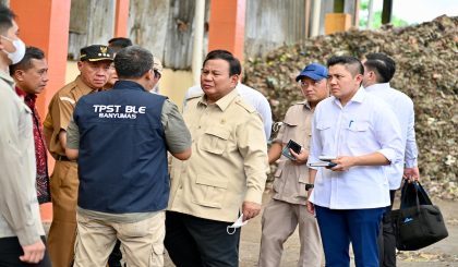 Prabowo Tegaskan Penanganan Sampah Jadi Prioritas Nasional di Banyumas