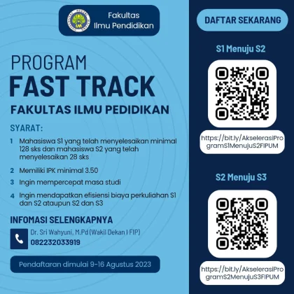 Program Fast Track S1‑S2 5 Tahun UM: Kuliah di Malang dan Taiwan Buka Peluang Internasional
