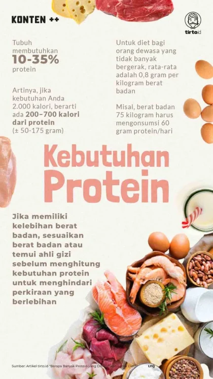 Protein Tinggi dalam Diet Harian: Kebutuhan Tubuh atau Risiko Berlebih?