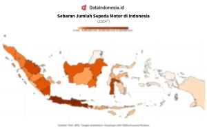 Provinsi Jawa Barat Pimpin Daftar Jumlah Sepeda Motor Terbanyak di Indonesia, Bukan Jakarta