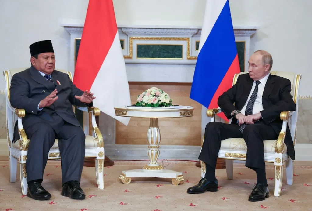 Putin Undang Prabowo Subianto Hadiri Acara Besar di Kazan, Rusia Mei–Juli 2026