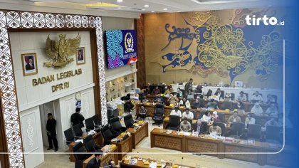 Rapat Awal Pembahasan Draf RUU Pemilu di Komisi II DPR Tiba‑Tiba Dibatalkan, Alasan Masih Misterius