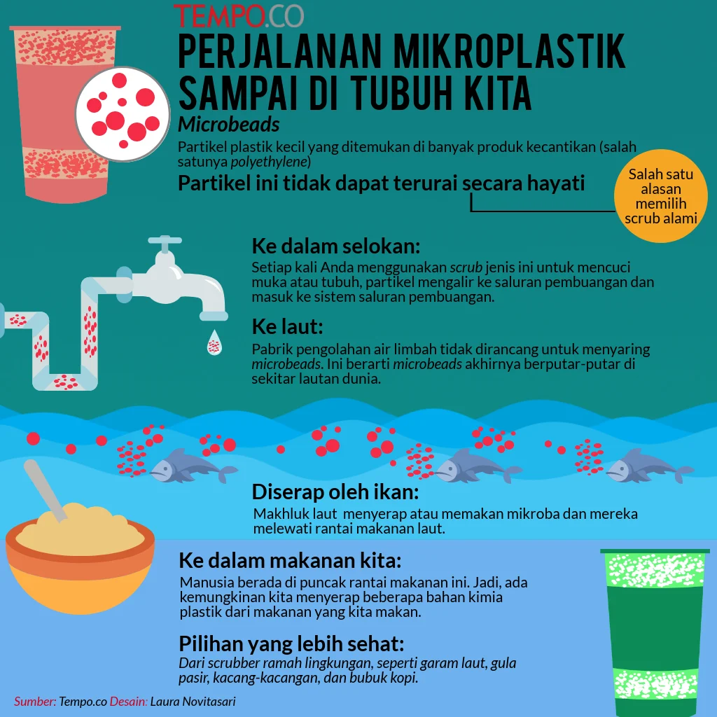 Ratusan Partikel Mikroplastik Masuk ke Tubuh Setiap Makan, Begini Cara Mengatasinya