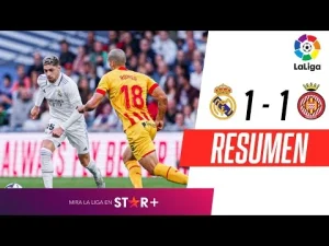 Real Madrid Ditahan Girona 1-1 di Santiago Bernabeu, Valverde Buka Keunggulan, Lemar Samakan Skor