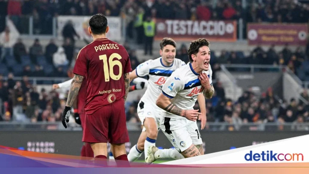 Roma vs Atalanta Berakhir Imbang 1-1, Krstovic Buka Awal, Hermoso Selamatkan Giallorossi