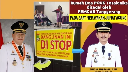 Rumah Doa POUK Teluknaga Dibuka, Pemkab Tangerang Janjikan Lahan Gratis untuk Gereja POUK Tesalonika