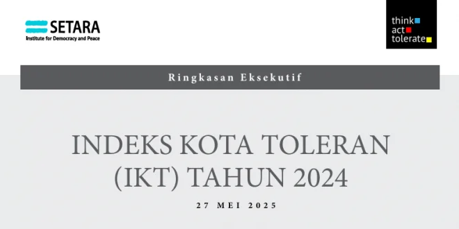 Salatiga Pimpin Indeks Kota Toleran 2025, Tegal & Ambon Catatkan Progres Signifikan