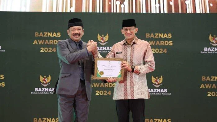 Sandiaga Uno Raih Penghargaan Muzakki Teladan, Tekankan Peran Kolaborasi untuk Dorong Pertumbuhan Ekonomi Syariah