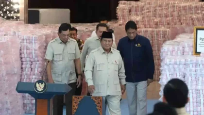 Satgas PKH Serahkan Rp11,4 Triliun ke Negara, Disaksikan Presiden Prabowo Subianto