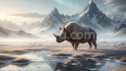 Spesies Badak Baru Ditemukan di Arktik, Menguak Jejak Jutaan Tahun